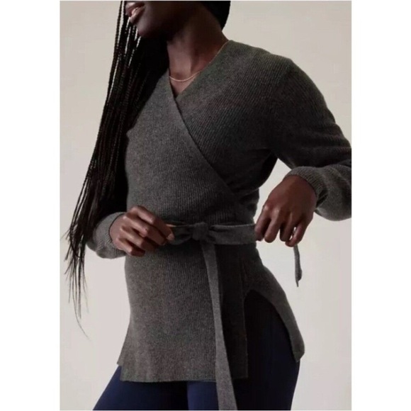 Athleta Alpine Wrap Sweater - Picture 7 of 7